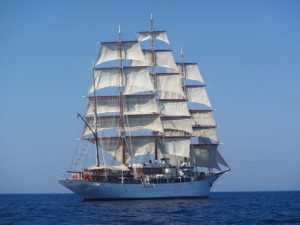 "Sea Cloud" - Square rigger sailing ship