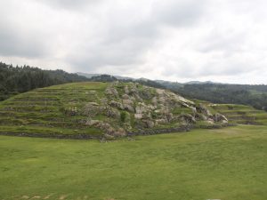 One of the mounds at Sacsayhuaman